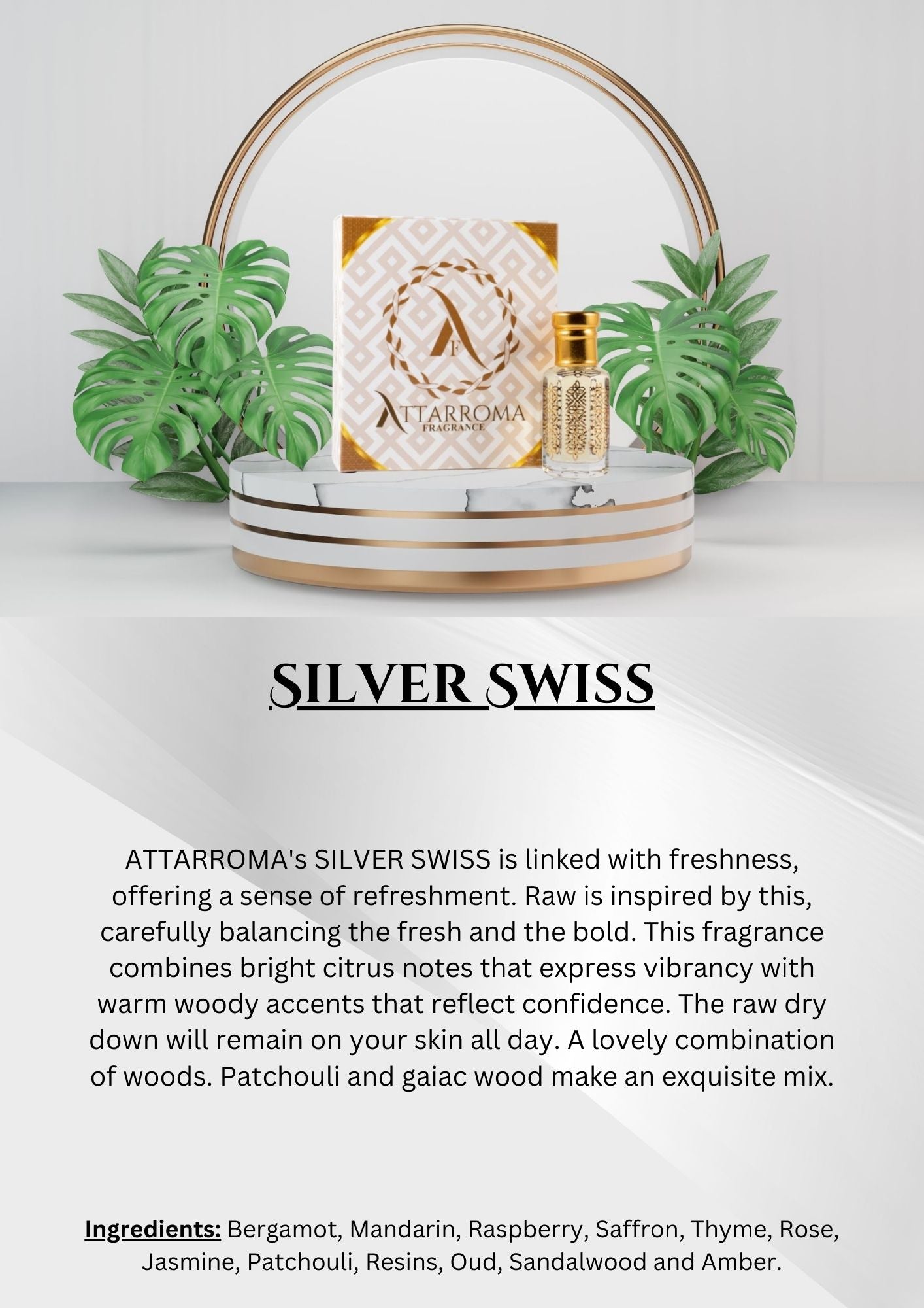 Silver Swiss 12ML (ONE TOLA)